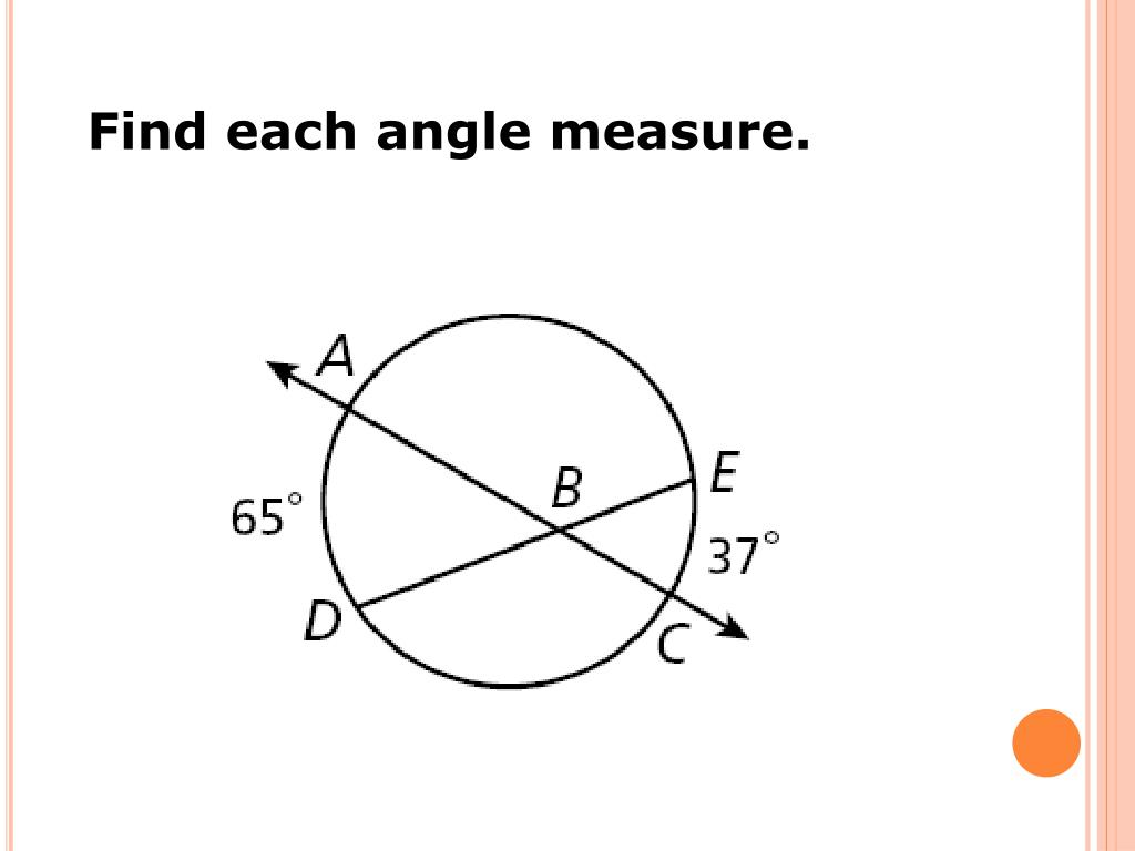 lesson 11 5 problem solving angle relationships in circles