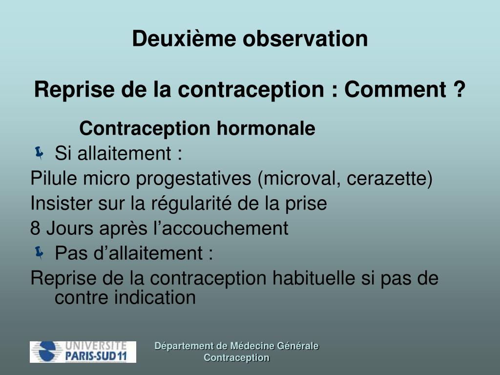 PPT - Contraception féminine aux différents ages de la vie ...