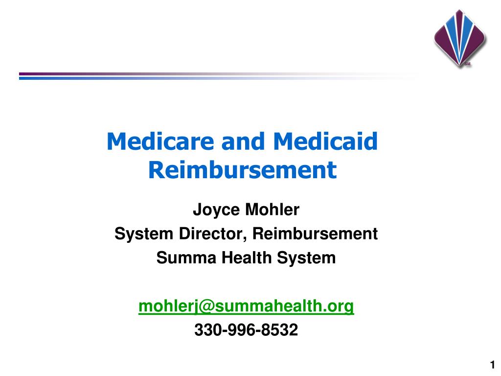 PPT Medicare and Medicaid Reimbursement PowerPoint Presentation, free