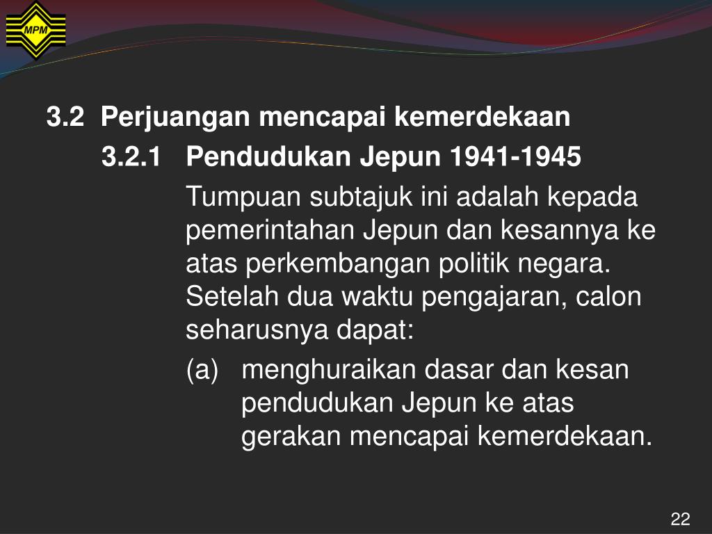 PPT - PENGGAL KETIGA Sejarah Malaysia dan Asia Tenggara (1800-2000 