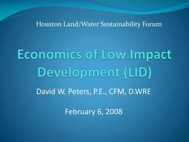 ppt-economics-of-low-impact-development-lid-powerpoint-presentation
