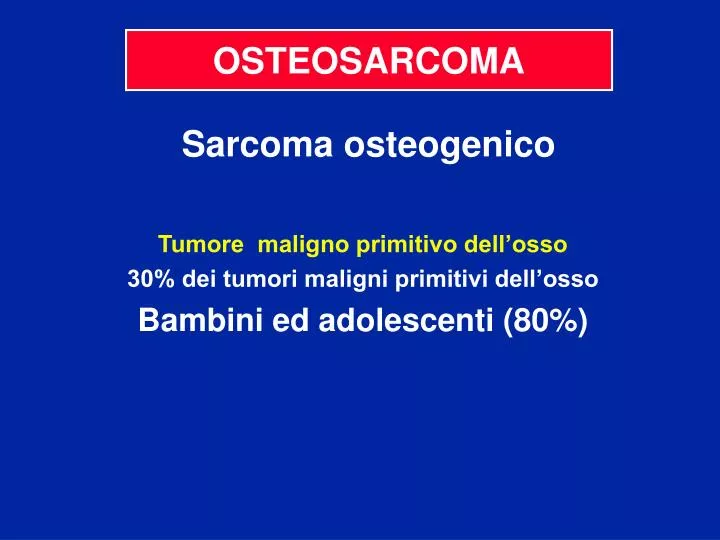 Ppt Osteosarcoma Powerpoint Presentation Free Download