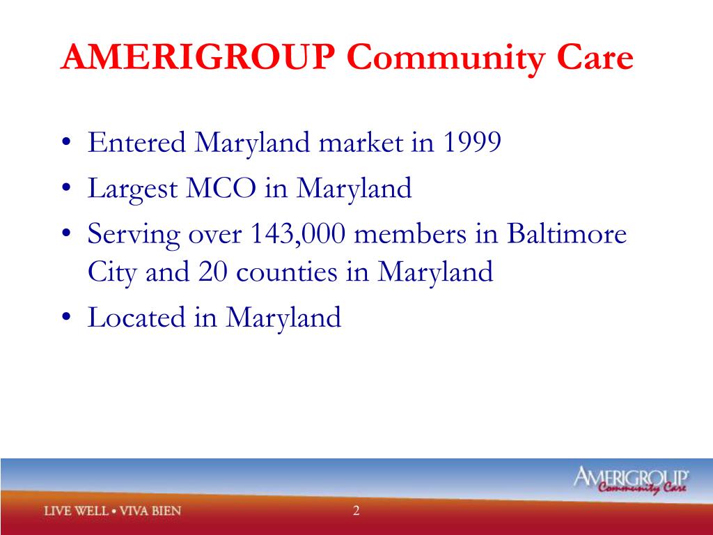 Amerigroup vs coordinated care what is the meaning of alcon