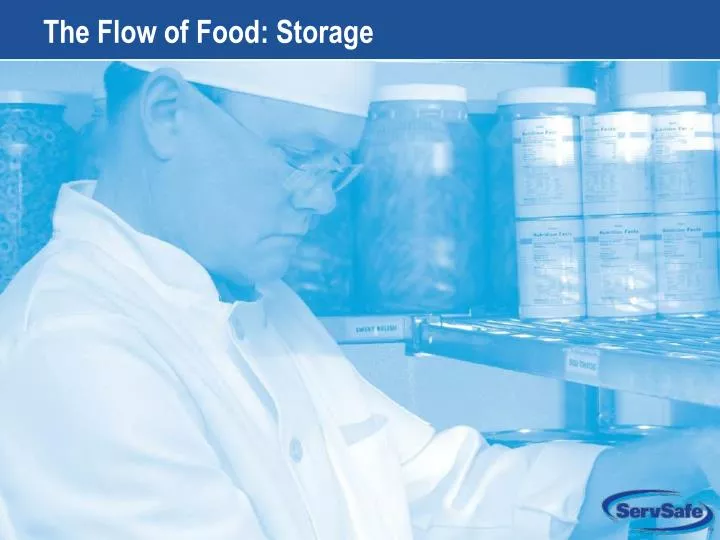 the flow of food storage n.
