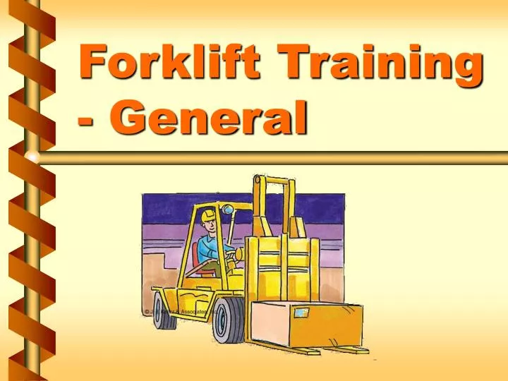 forklift training powerpoint presentation