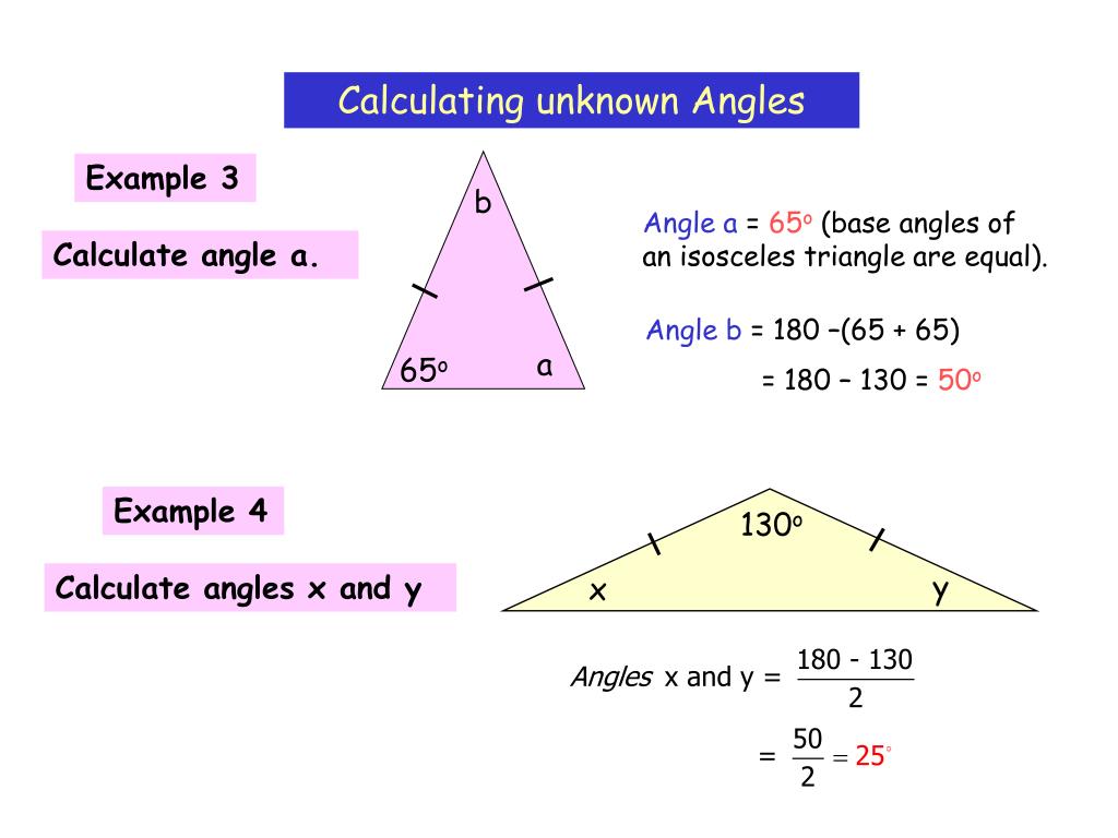 PPT - Angles In Triangles PowerPoint Presentation, free download - ID ...