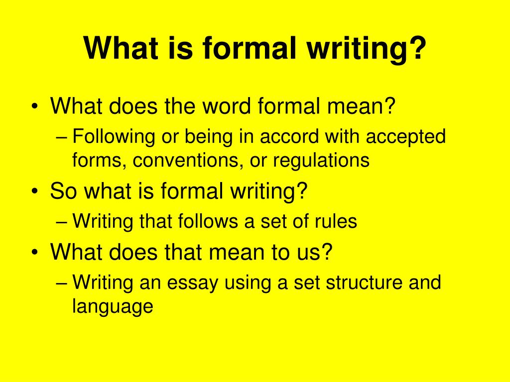 definition of formal essay in english literature