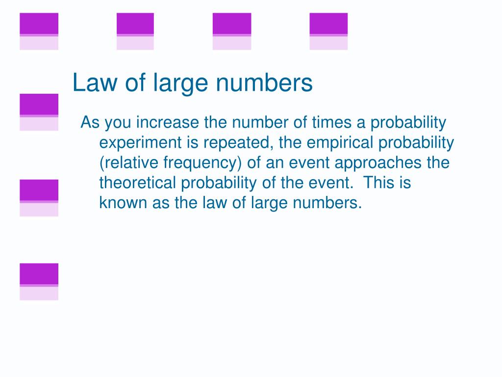 Law of Large Numbers: What It Is, How It's Used, Examples