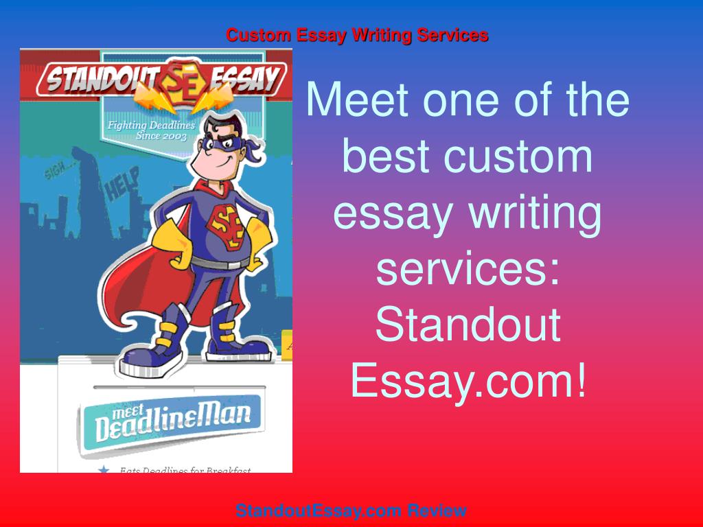 Standout essays writing service