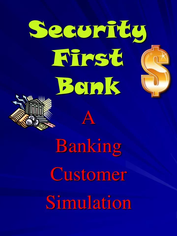 security first bank n.