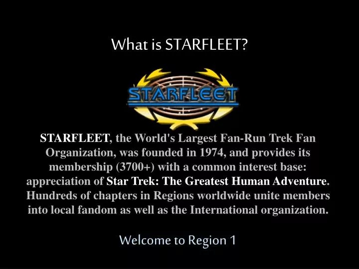 what is starfleet n.