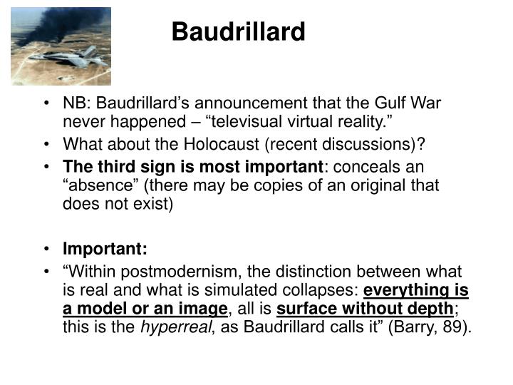 jean baudrillard the system of objects