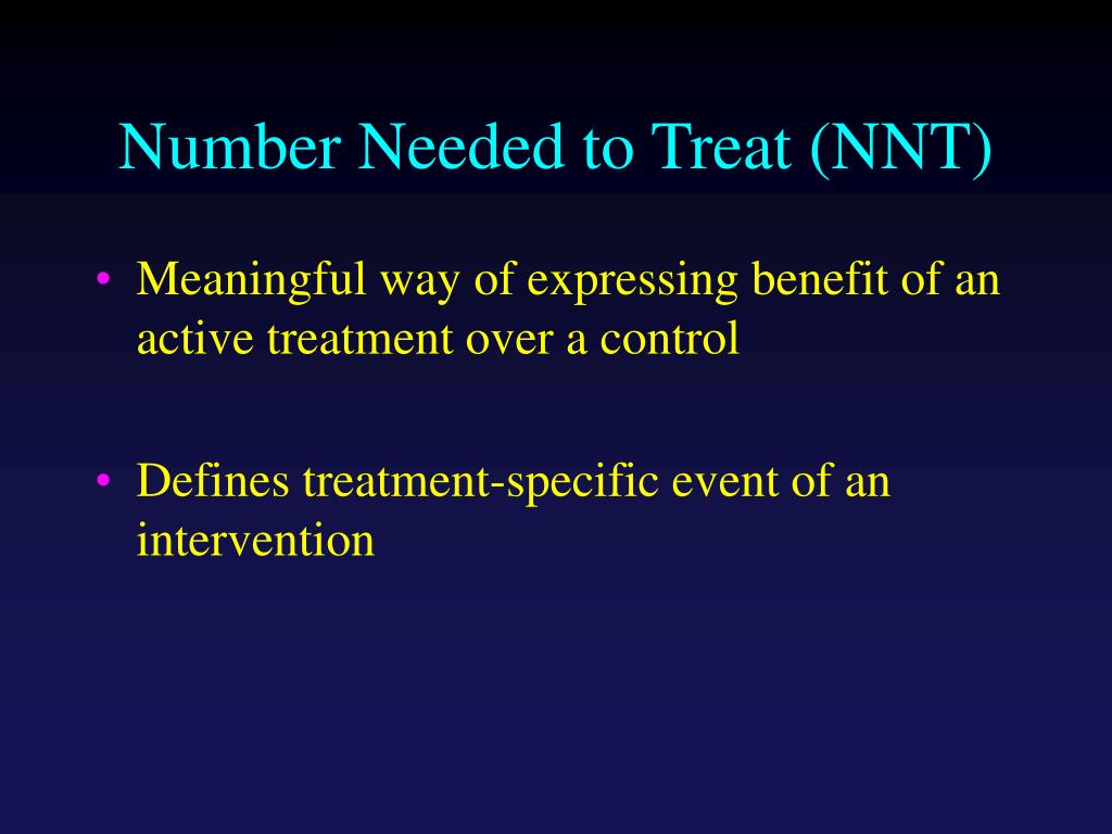 Ppt number needed to treat powerpoint presentation free download