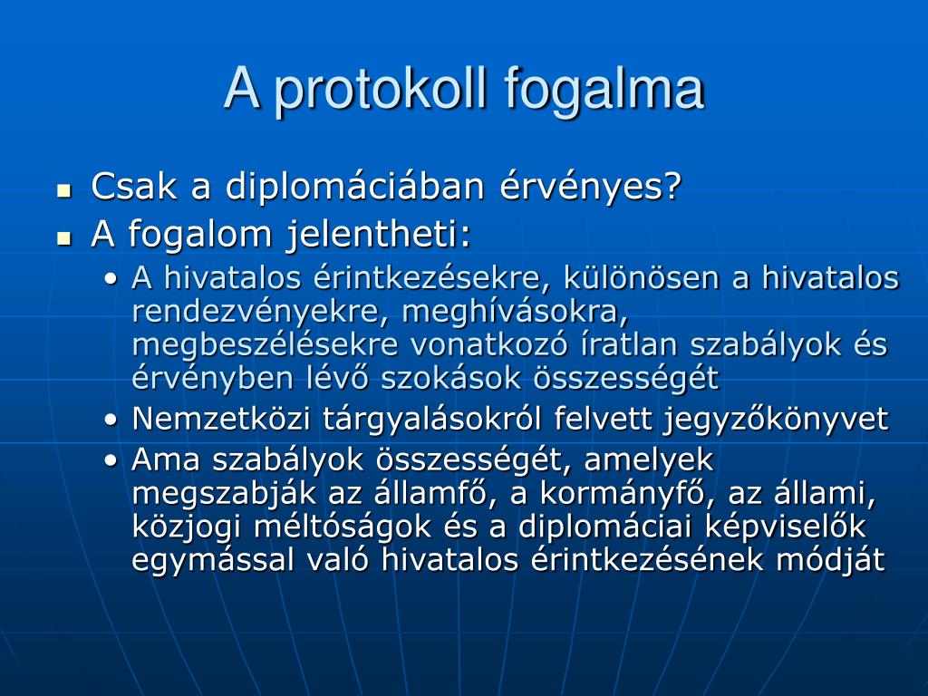 PPT - Protokoll PowerPoint Presentation, free download - ID:833116