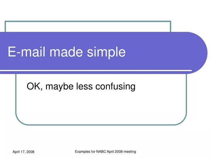 mailings made easy