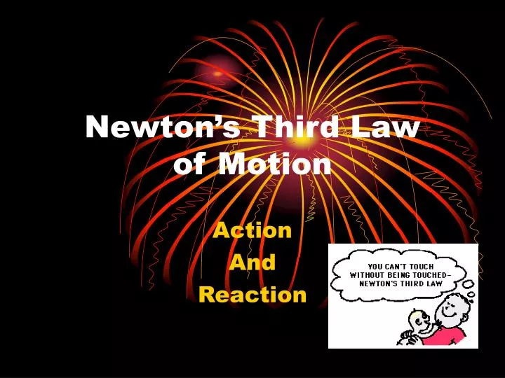 newton s third law of motion n.