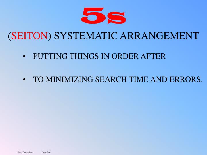 PPT - KAIZEN PowerPoint Presentation - ID:836334
