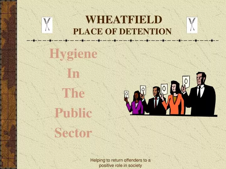 wheatfield place of detention n.