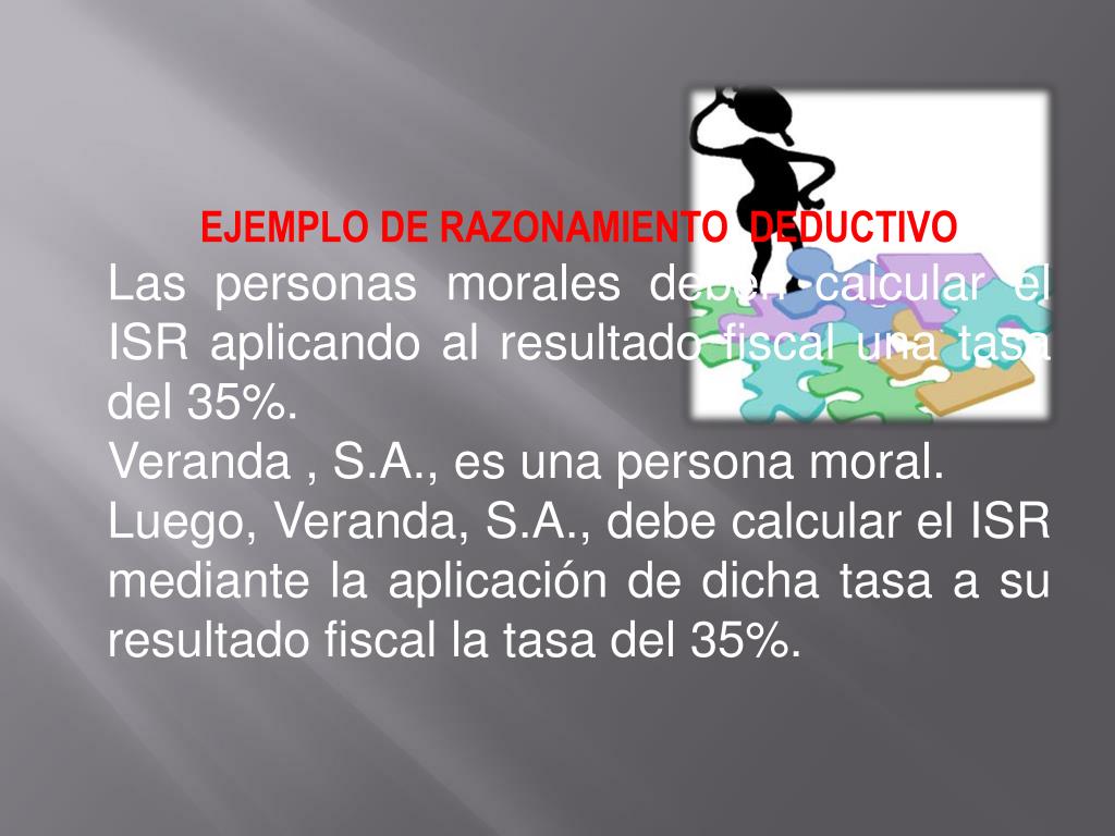 PPT MÉTODO DEDUCTIVO PowerPoint Presentation, free