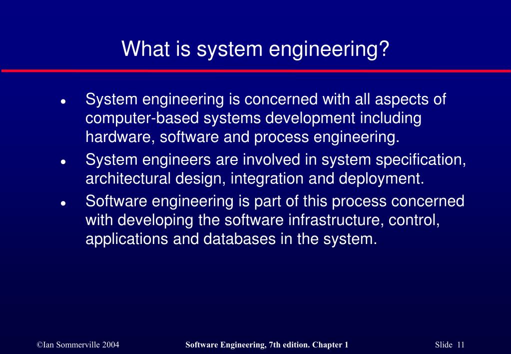 PPT - System and Software Engineering PowerPoint Presentation, free ...