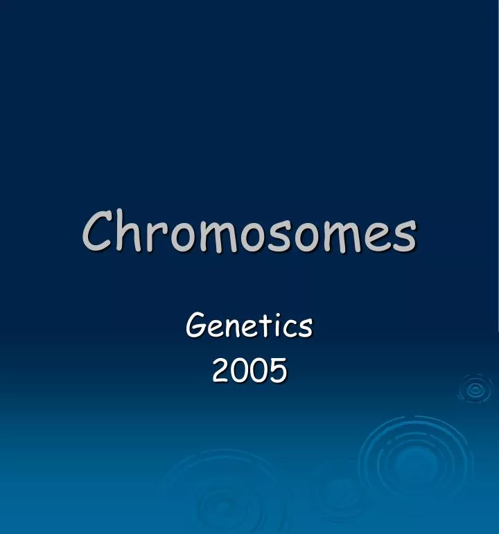 chromosomes n.