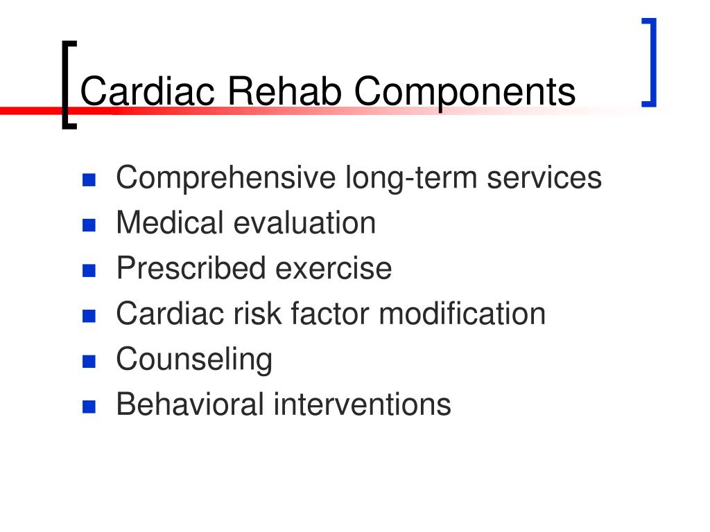 presentation on cardiac rehab