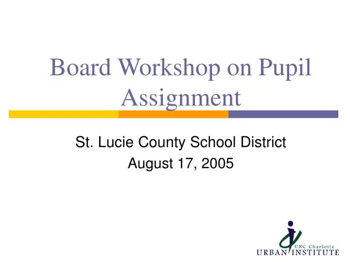 pupil assignment act