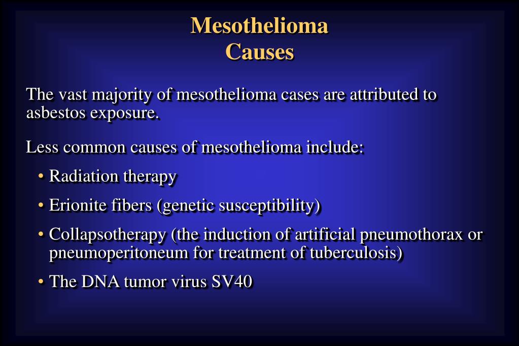 mesothelioma of ovary pathology outlines