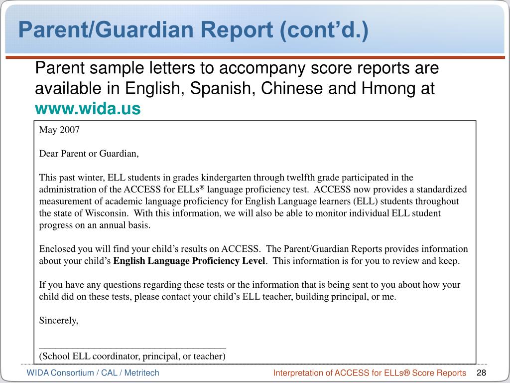 ACCESS for ELLs Score Report Interpretation Training on Vimeo