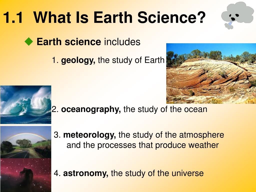 research about earth science
