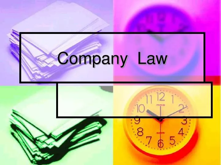 company law n.