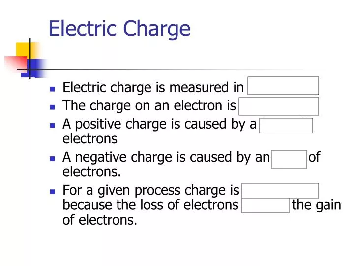 electric charge n.