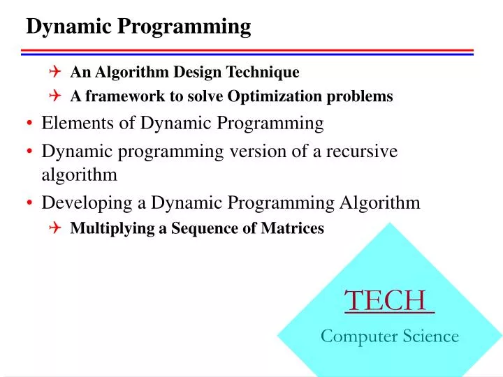 PPT - Dynamic Programming PowerPoint Presentation, free download - ID ...