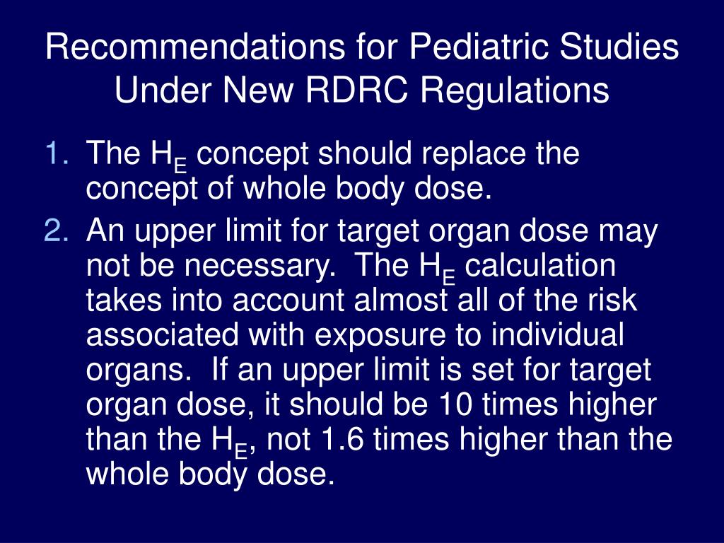 PPT - Pediatric Nuclear Medicine and the RDRC Regulations PowerPoint ...