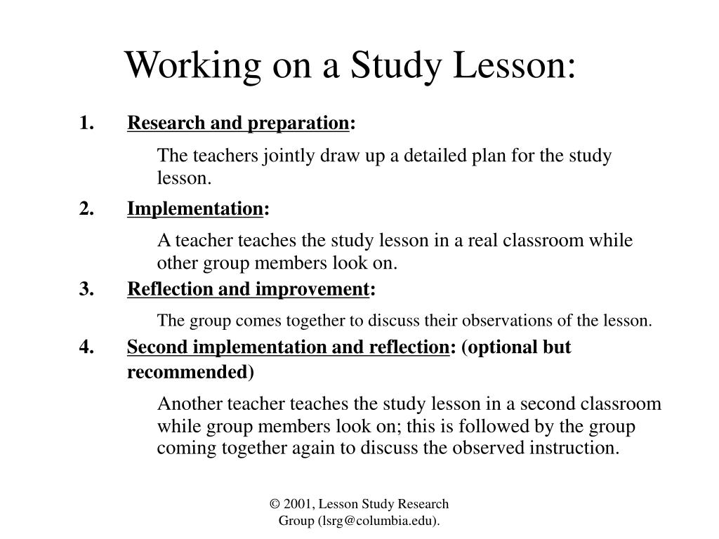 lesson study research articles