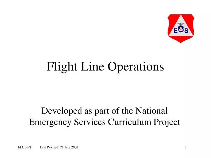 flight line operations n.