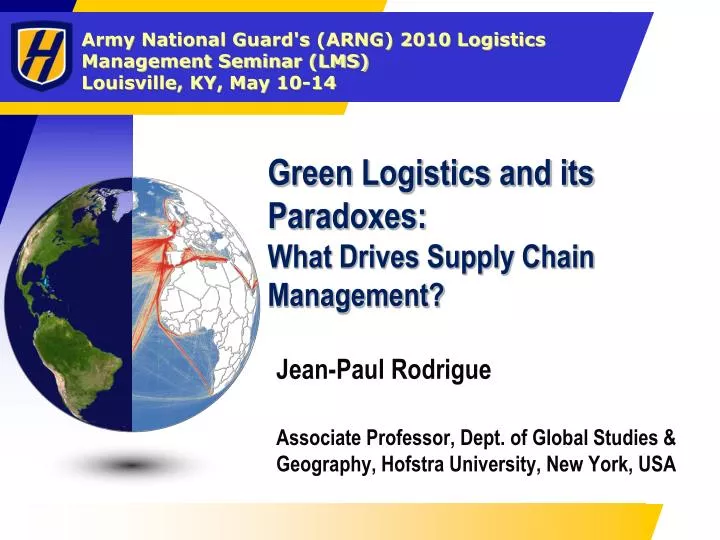 green logistics powerpoint presentation