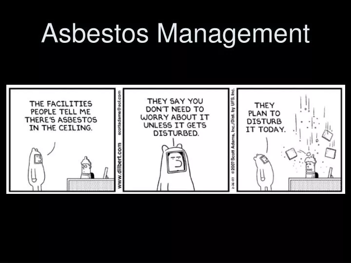 asbestos management n.
