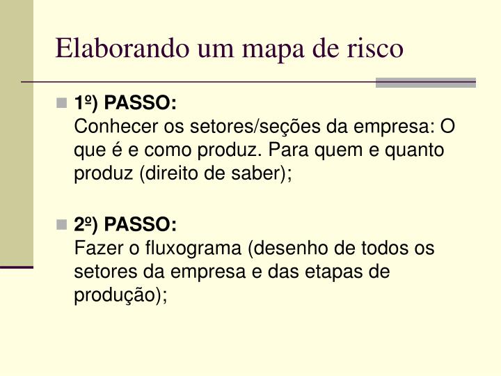 PPT - MAPAS DE RISCO PowerPoint Presentation - ID:849655