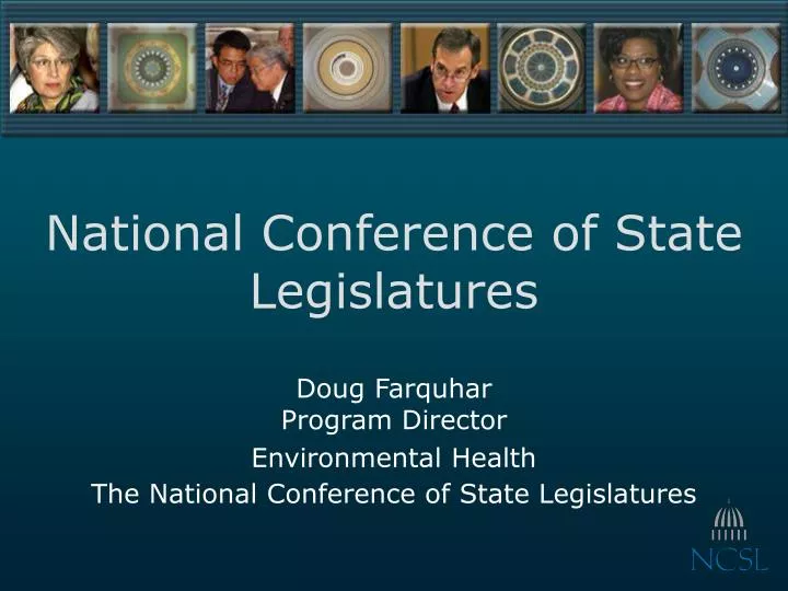PPT National Conference of State Legislatures PowerPoint Presentation