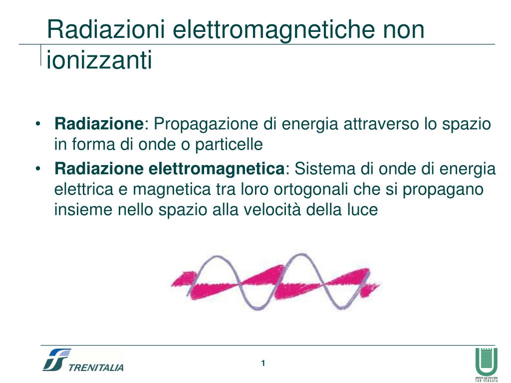 PPT - Radiazioni elettromagnetiche non ionizzanti PowerPoint Presentation -  ID:852116