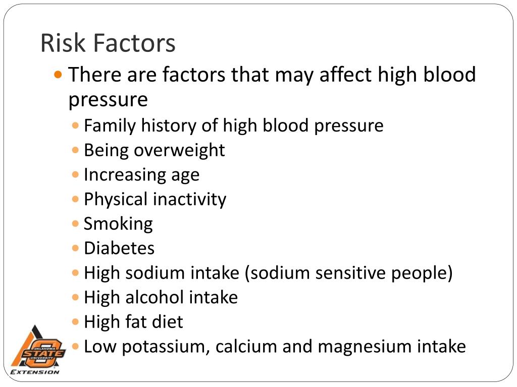 PPT - Diet and Health Guidelines to Lower Risk of High Blood Pressure ...