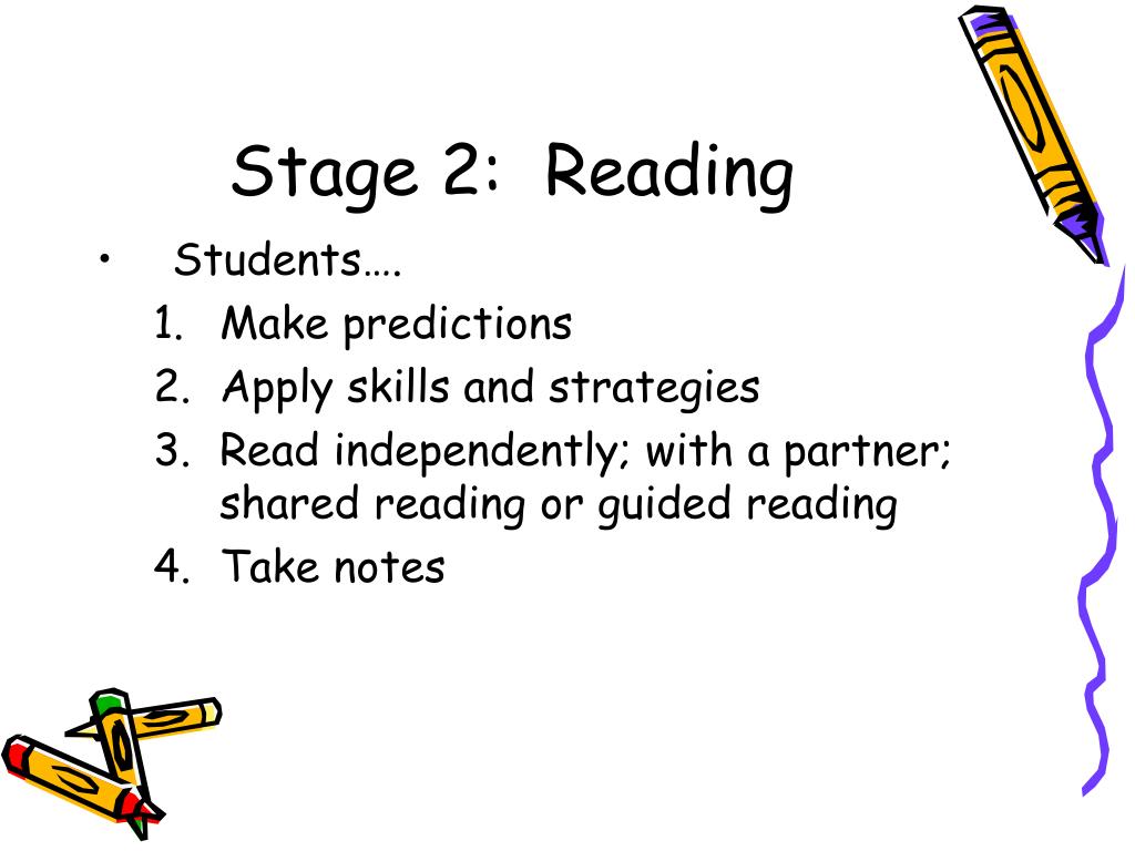 Stages Of Reading Process