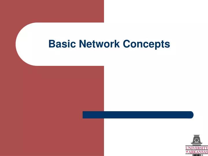 PPT Basic Network Concepts PowerPoint Presentation, free download