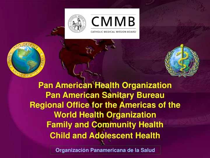 PPT Pan American Health Organization Pan American Sanitary Bureau Regional Office for the