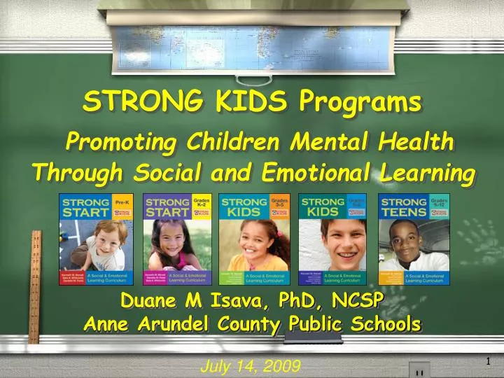 strong kids programs promoting children mental health through social and emotional learning n.
