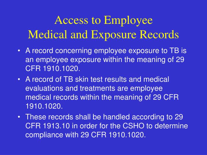Access To Medical Records Employee Rights Access To Medical Records Employee Rights