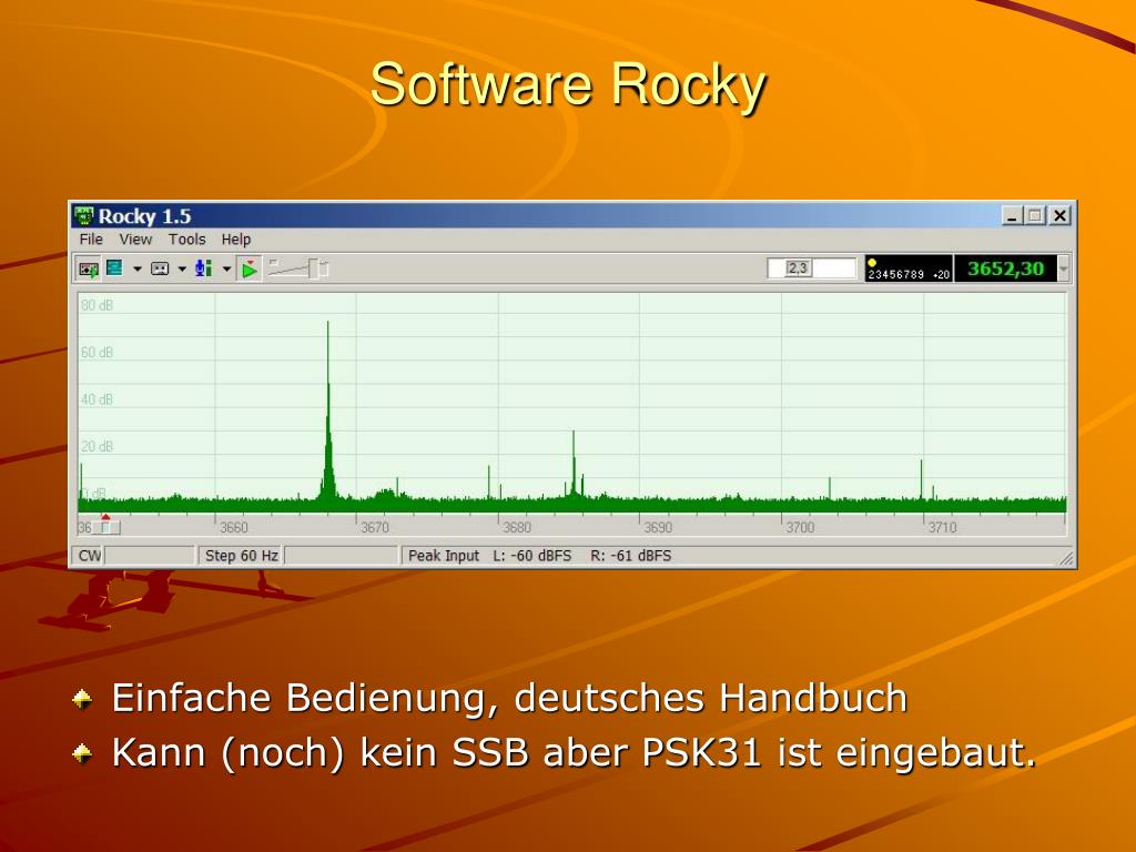 PPT - SDR Software Defined Radio Jochen Althoff, DF1VB PowerPoint  Presentation - ID:854887