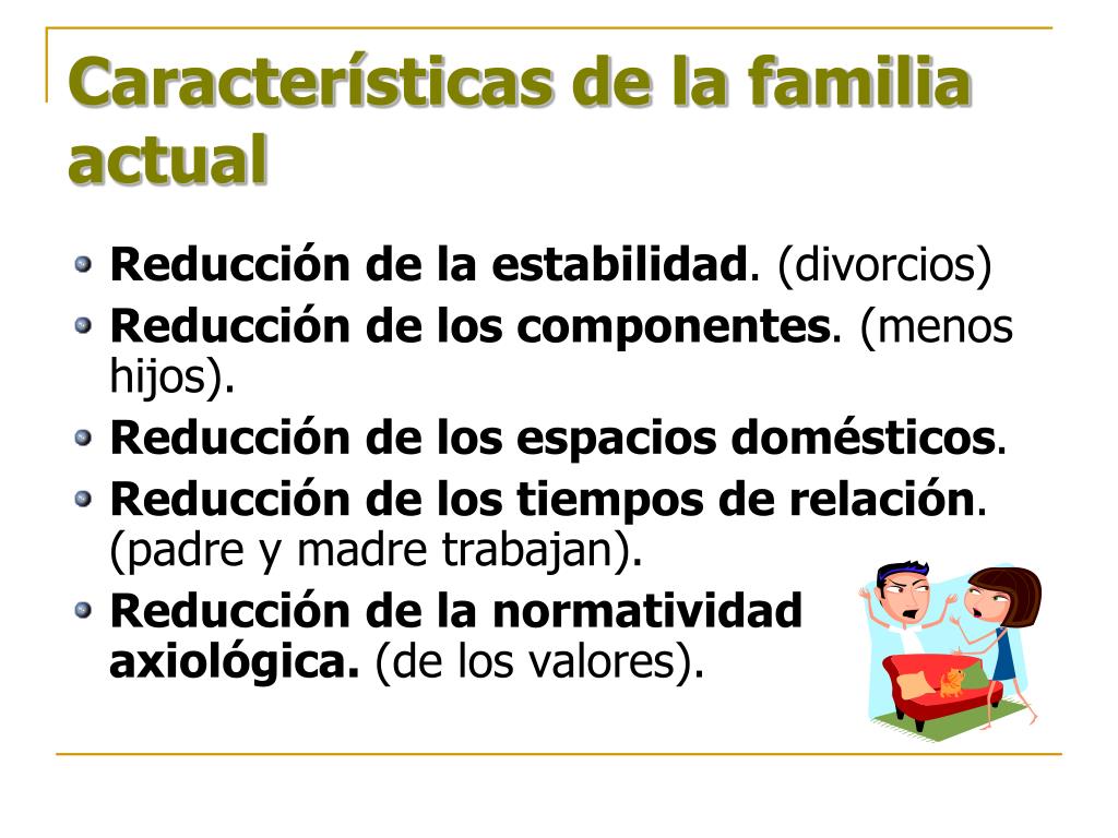 Caracteristicas De La Familia