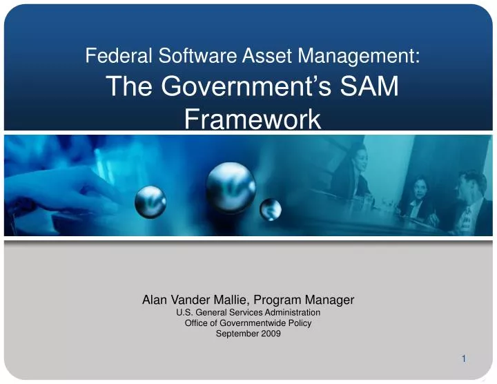 federal software asset management the government s sam framework n.